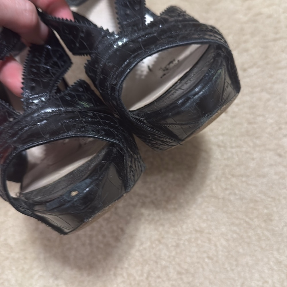 Vintage Christian Dior heels size 36 1/2 - Picture 5 of 9